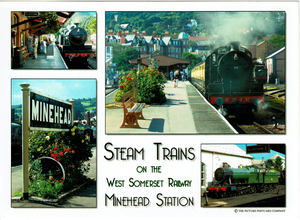 Steam Trains Minehead Station