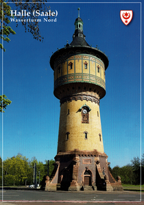 Halle (Saale) – Wasserturm Nord
