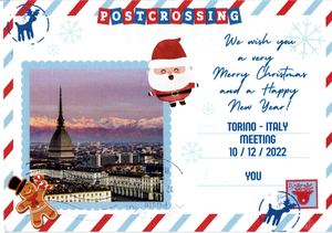 Postcrossing Meetup Torino 10/12/2022
