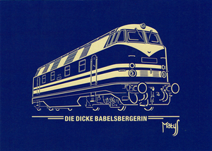 Die dicke Babelsbergerin