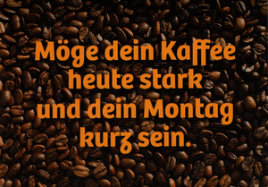Montagskaffee